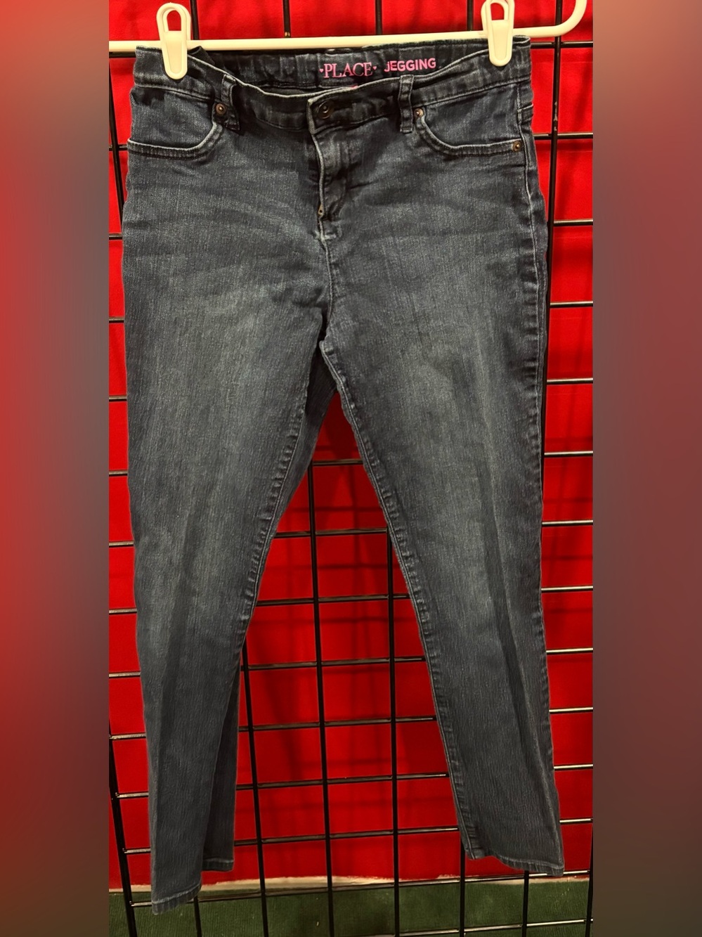Place kids Dark Wash Blue Jegging (Sz14)